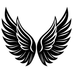 Fototapeta premium black wings