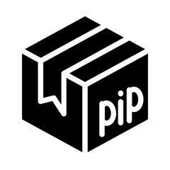 Package pip Solid icon