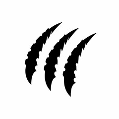 creative details Claw Marks Icon Vector Illustration