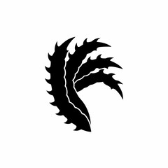 creative details Claw Marks Icon Vector Illustration