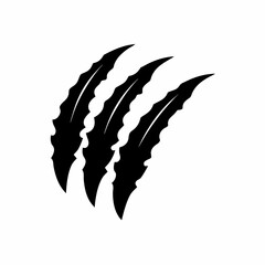 creative details Claw Marks Icon Vector Illustration