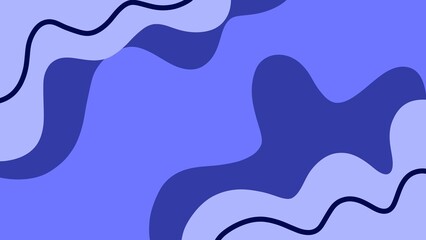 Pastel blue wave abstract background