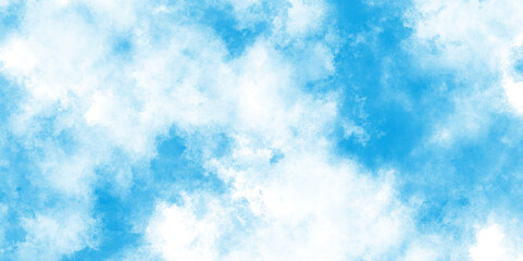 abstract blue watercolor scraped grungy background, abstract cloudy hand paint splash stain backdrop banner, illustration art marble painting abstract blue color texture.