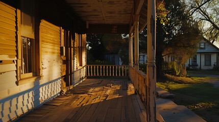 Fototapeta premium AI-designed wooden house