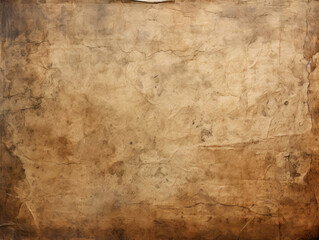 A close-up view of a vintage paper with aged, creased, and discolored sections, suggesting historical significance.