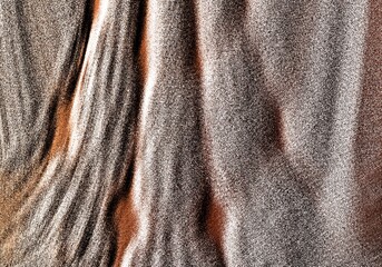 Gently Textured Background Evoking Soft Folds and Gradual Shifts in Warm Brown and Light Tan Hues