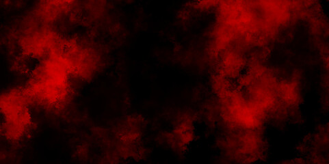 Deep red grunge texture with dark distressed abstract background,  red smoke fog on black background for advertising and wallpaper, creative graphics pattern lines image wallpaper grunge cemetery.