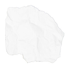 Isolated torn paper on white background, copyspace	