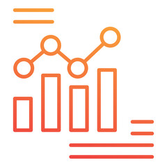 Obraz premium Bar Chart Icon