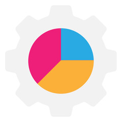 Fototapeta premium Pie Chart Business