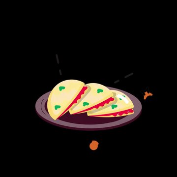 Chicken Quesadilla Stickers