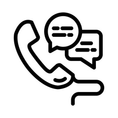 contact chat outline style