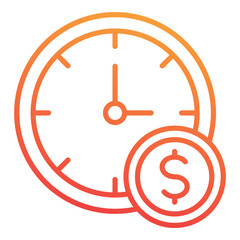 Time Is Money Icon