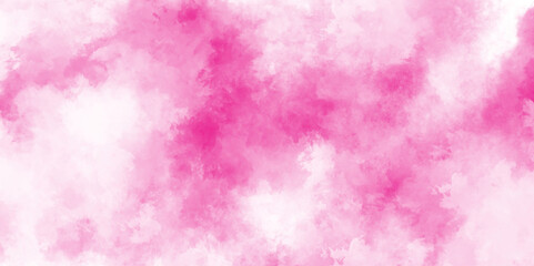 Abstract magenta pink shades aquarelle illustration Watercolor, bright aquarelle painted subtle pink watercolor canvas for stain design,  Oil painting background.