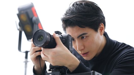 ディレクションするビデオグラファー