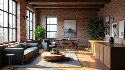 Interior of a Beautiful Architectural Structurev