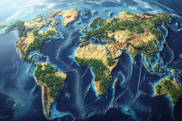 the world in the sky