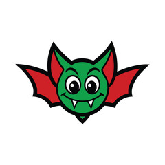 set of funny cartoon monsters