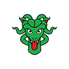 funny cartoon frog with heart