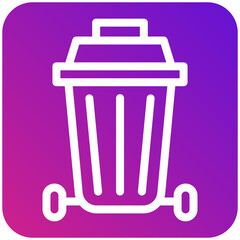 Trash Vector Icon Design Illustration