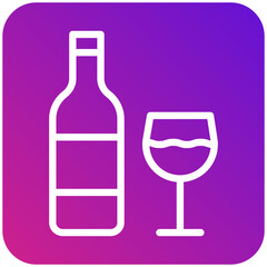 Wine Vector Icon Design Illustration