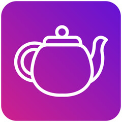 Obraz premium Teapot Vector Icon Design Illustration