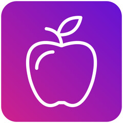 Apple Vector Icon Design Illustration