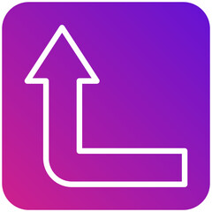 Turn up Vector Icon Design Illustration