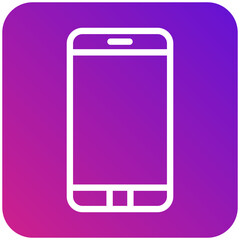 Mobile phone Vector Icon Design Illustration