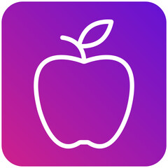 Apple Vector Icon Design Illustration