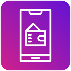 Wallet Vector Icon Design Illustration