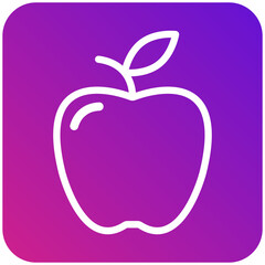 Apple Vector Icon Design Illustration