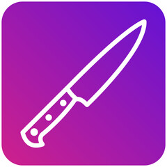Knife Vector Icon Design Illustration