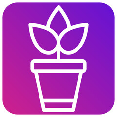 Plant Vector Icon Design Illustration