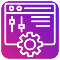 Panel Vector Icon Design Illustration