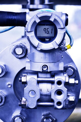 Close up of the transmitter