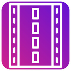 Runway Vector Icon Design Illustration