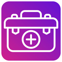 First aid box Vector Icon Design Illustration