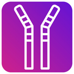 Straws Vector Icon Design Illustration
