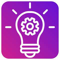 Fototapeta premium Innovation Vector Icon Design Illustration