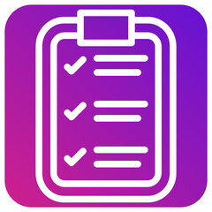 List Vector Icon Design Illustration