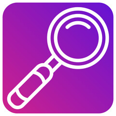 Loupe Vector Icon Design Illustration