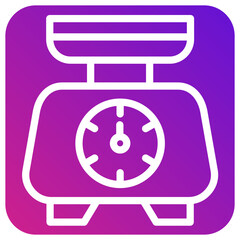 Fototapeta premium Scale Vector Icon Design Illustration