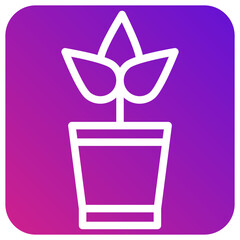 Plant Vector Icon Design Illustration