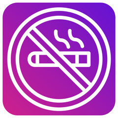 No smoking Vector Icon Design Illustration