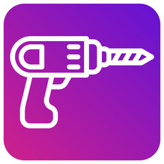 Drill Vector Icon Design Illustration