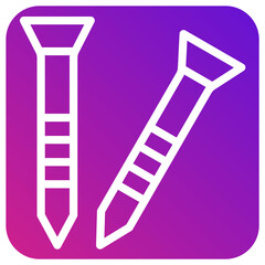 Nails Vector Icon Design Illustration