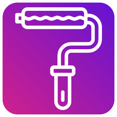 Paint roller Vector Icon Design Illustration