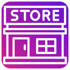 Grocery store Vector Icon Design Illustration
