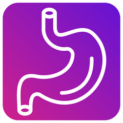 Stomach Vector Icon Design Illustration
